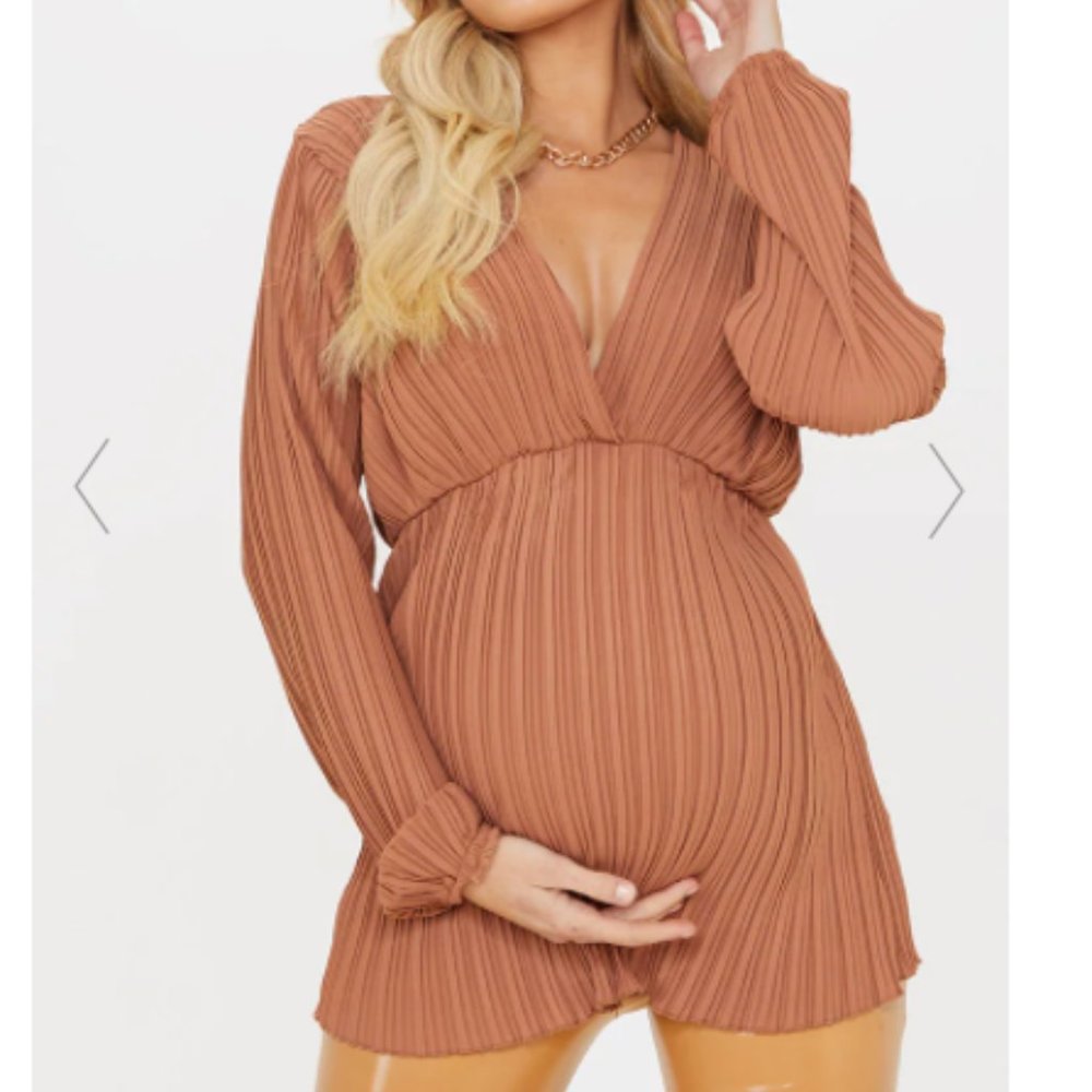 PRETTYLITTLETHING Maternity Blouse/ Top